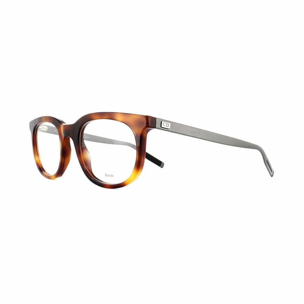 NWT Christian Dior BLACKTIE217 Tortoise Round 50mm Eyeglasses